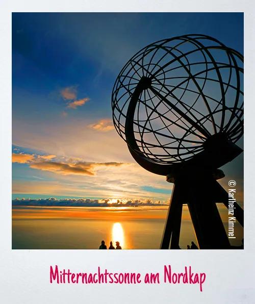 Mitternachtssonne am Nordkap