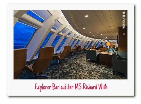 Explorer Bar auf der MS Richard With